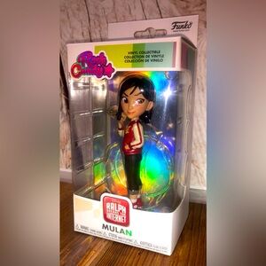 Funko Rock Candy Comfy Princess Mulan Figure NewIn Box “Ralph Breaks the Inter.”